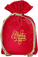 Мешочек бархатный красный