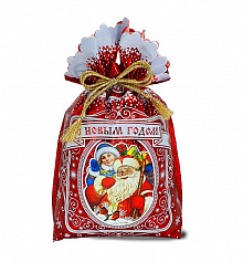 Мешочек Скоро будем! Красный 1000 грамм